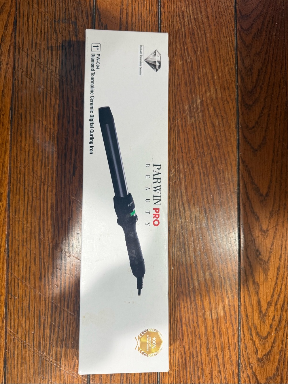 Beauty Black Diamond Tourmaline Ceramic Curling Iron